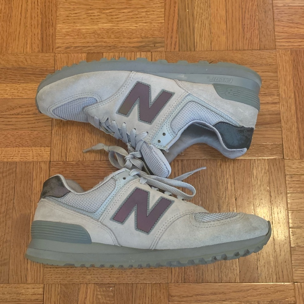 Reflective New Balance 574s